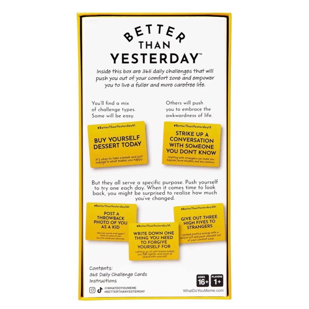 Better than Yesterday Mindfulness Game by Creator of The New Mindset Movement - Picture 10 of 17